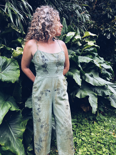 Wild Khaki Jumpsuit ~ XS/S Homegrown Botanica