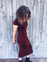 Load image into Gallery viewer, Wild Botanical Brown dress ~ Cotton ~ XS ~ NEW
