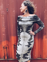 Load image into Gallery viewer, Off the Shoulder Wild Dress ~ Merino ~ XS/S Wild Botanica
