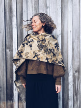 Load image into Gallery viewer, Wool Blanket Wrap/Poncho ~ Oak ~ Xtra long
