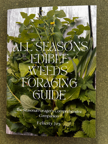 4 x Foraging Guides Bundle: Edible Weeds + Trees Homegrown Botanica