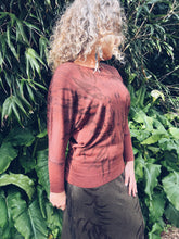 Load image into Gallery viewer, Batwing Pink Top ~ Merino ~ S
