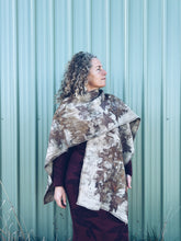 Load image into Gallery viewer, Wool Blanket Wrap/Scarf/Poncho ~ Liquid Amber
