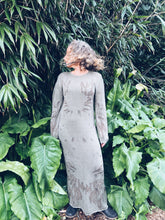 Load image into Gallery viewer, Khaki Maxi Dress ~ Linen/Cotton ~ Size L ~ NEW
