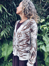 Load image into Gallery viewer, Firey Eucalyptus Cardigan ~ Cashmere Wool ~ L/XL ~ NEW
