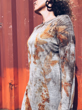 Load image into Gallery viewer, Wild Grey Gum Dress ~ Merino ~ XL *
