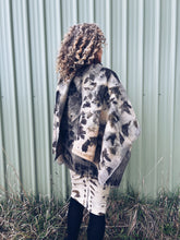 Load image into Gallery viewer, Wool Blanket Wrap/Scarf/Poncho ~ Liquid Amber ~ Xtra long
