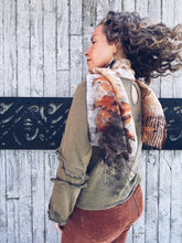 Load image into Gallery viewer, The Merino Silk Whisper Scarf ~ Onion Skins
