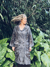 Load image into Gallery viewer, Grey Cashmere Wool Coat ~ Wool ~ XL ~ New
