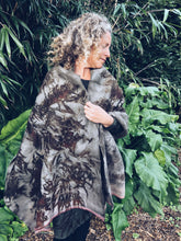 Load image into Gallery viewer, Wool Blanket Wrap / Home Decor ~ Dark Eucalyptus
