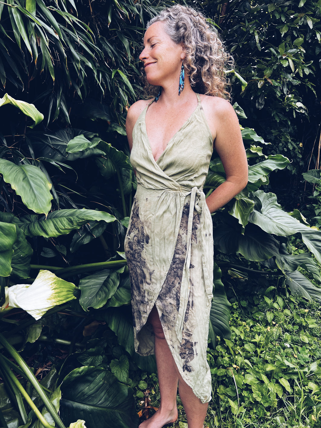Wild & Earthy Dress ~ XS Wild Botanica