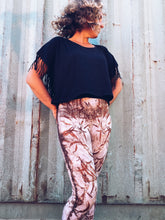 Load image into Gallery viewer, Thread Journeys Eucalyptus Leggings ~ Merino ~ M ~ New
