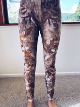 Load image into Gallery viewer, Thread Journeys Oak leaf Leggings ~ Merino ~ L ~ New
