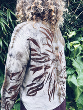 Load image into Gallery viewer, Khaki Firey Eucalyptus Jersey ~ Cashmere Wool ~ L/XL ~ NEW

