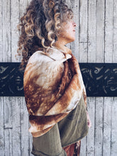 Load image into Gallery viewer, The Ethereal Merino Silk Wrap ~ Onion Skins
