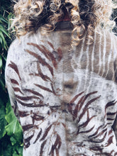 Load image into Gallery viewer, Khaki Firey Eucalyptus Jersey ~ Cashmere Wool ~ L/XL ~ NEW
