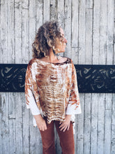 Load image into Gallery viewer, Thread Journeys Draped Shawl Onion Skins ~ Merino ~ One Size
