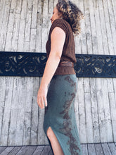 Load image into Gallery viewer, Eucalyptus Knitted Maxi Skirt ~ Cotton ~ XS
