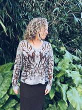 Load image into Gallery viewer, Grey Firey Eucalyptus Jersey ~ Cashmere Wool ~ M/L ~ NEW
