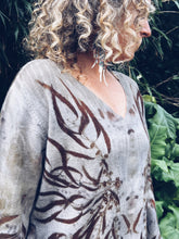 Load image into Gallery viewer, Grey Firey Eucalyptus Jersey ~ Cashmere Wool ~ L/XL ~ NEW
