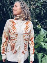 Load image into Gallery viewer, Firey Eucalyptus Funnelneck ~ Cashmere Wool ~ L/XL ~ NEW
