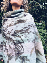 Load image into Gallery viewer, Wearable Wool Blanket Poncho ~ Pastel tones
