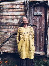 Load image into Gallery viewer, Wild Mustard Dress ~ Cotton ~ M/L
