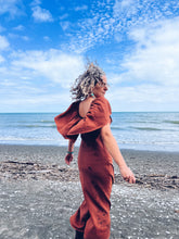 Load image into Gallery viewer, Burnt Orange Dress ~ Linen ~ S/M Wild Botanica
