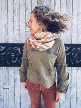 Load image into Gallery viewer, The Merino Silk Whisper Scarf ~ Onion Skins
