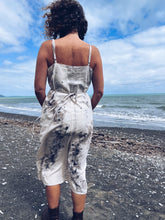 Load image into Gallery viewer, White Strappy Eucalyptus Dress ~ Linen ~ L/XL Wild Botanica
