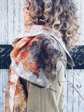 Load image into Gallery viewer, The Merino Silk Whisper Scarf ~ Onion Skins
