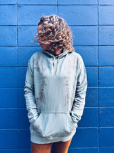 Load image into Gallery viewer, Unisex Grey Green Hoody ~ Cotton ~ L ~ NEW Wild Botanica
