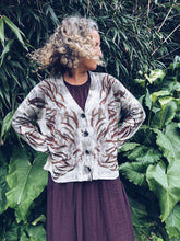 Load image into Gallery viewer, Firey Eucalyptus Cardigan ~ Cashmere Wool ~ L/XL ~ NEW
