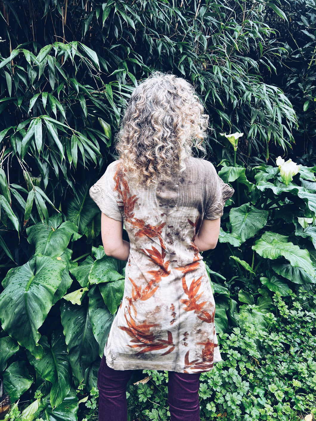Earthy Gum Dress ~ Merino ~ L/XL