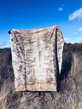 Load image into Gallery viewer, NZ Wool Blanket ~ Single ~ Liquid Amber, Japanese Knotweed, Eucalyptus
