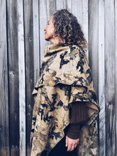 Load image into Gallery viewer, Wool Blanket Wrap/Poncho ~ Oak ~ Xtra long
