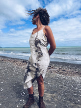 Load image into Gallery viewer, White Strappy Eucalyptus Dress ~ Linen ~ L/XL Wild Botanica
