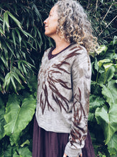 Load image into Gallery viewer, Khaki Firey Eucalyptus Jersey ~ Cashmere Wool ~ L/XL ~ NEW
