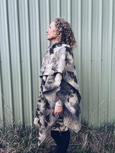 Load image into Gallery viewer, Wool Blanket Wrap/Scarf/Poncho ~ Liquid Amber ~ Xtra long
