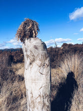 Load image into Gallery viewer, NZ Wool Blanket ~ Single ~ Liquid Amber, Japanese Knotweed, Eucalyptus

