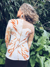 Load image into Gallery viewer, Thread Journeys Firey Eucalyptus Long sleeve ~ Merino ~ L ~ NEW

