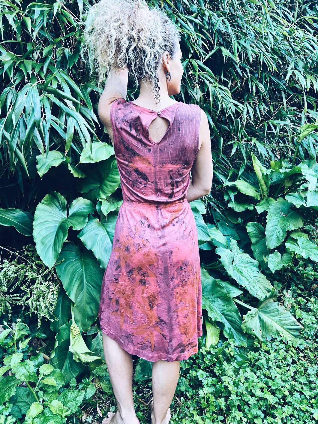 Wild Pink Dress ~ Merino ~ S