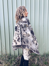 Load image into Gallery viewer, Wool Blanket Wrap/Scarf/Poncho ~ Liquid Amber ~ Xtra long
