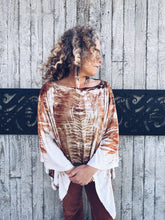 Load image into Gallery viewer, Thread Journeys Draped Shawl Onion Skins ~ Merino ~ One Size
