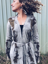 Load image into Gallery viewer, Earthy Long Cardigan  ~ Merino ~ XL
