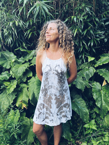 Wild Summer Beach dress - Cotton S/M - Homegrown Botanica